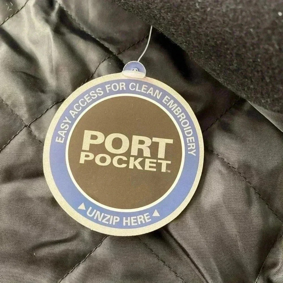 🆕 Sport-Tek Black-Vintage-Heather Jacket M🆕 - Picture 9 of 12